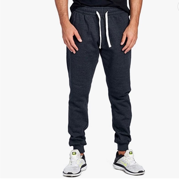 PROGO USA Casual Jogger Pants Fleece Sz Small Maried Elastic Waist New with Tag - Picture 1 of 7